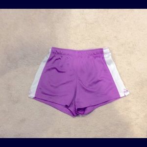 *4/$25 Purple Justice mesh shorts